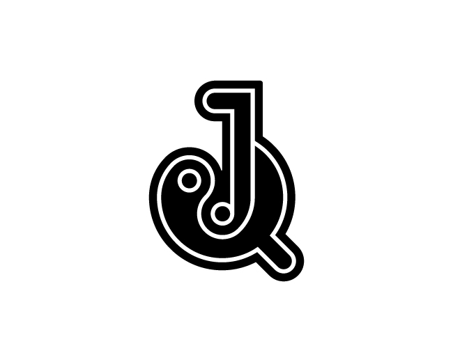 JQ QJ Yin Yang Logo