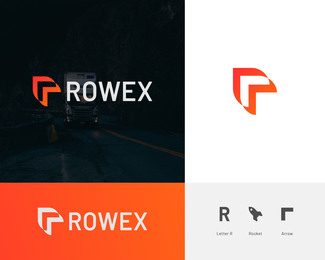 Rowex - Courier Service Logo Design