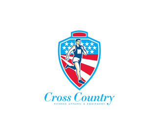 Cross Country Fitness Apparels Logo