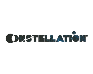 Constellation, custom word mark / logotype