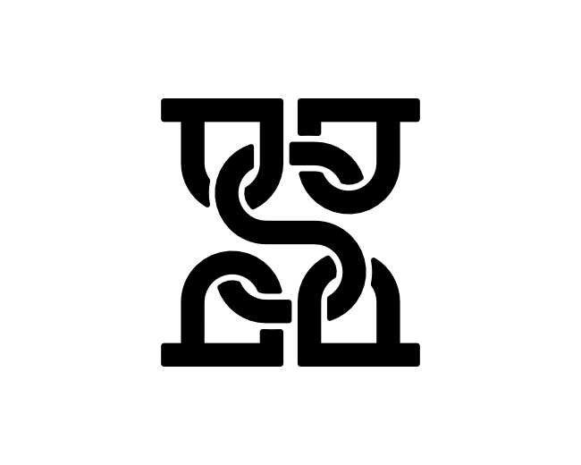 Letter HS SH Logo