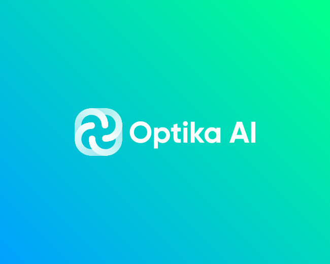 Optika AI Logo Design