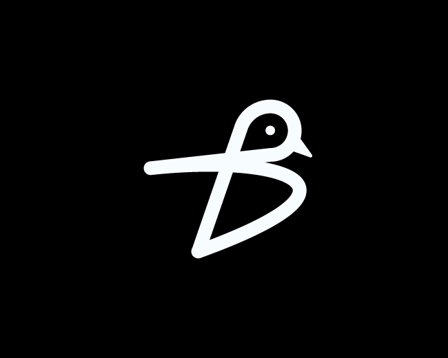 Bird, R, B, Logo Design