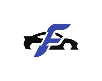 F Car Monogram Logo