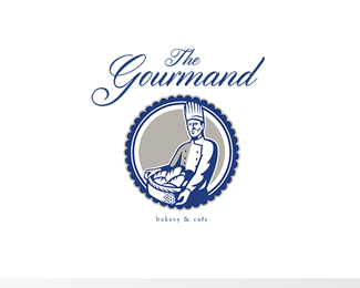 The Gourmand Baker and Cafe Logo