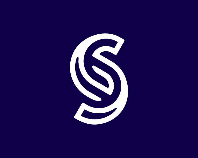 Letter SE ES Multiline Logo