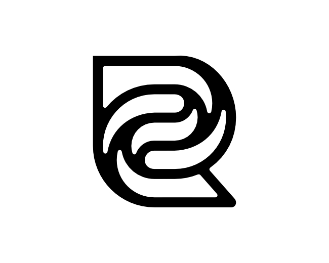 Letter R Dynamic Logo