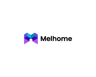 Letter M Home Logo
