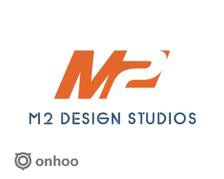 m2design  logo [onhoo design]