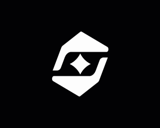 Letter S Star Logo