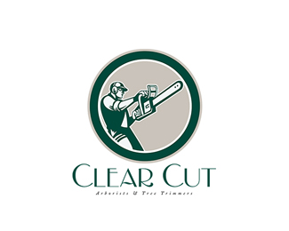 Clear Cut Arborists Logo