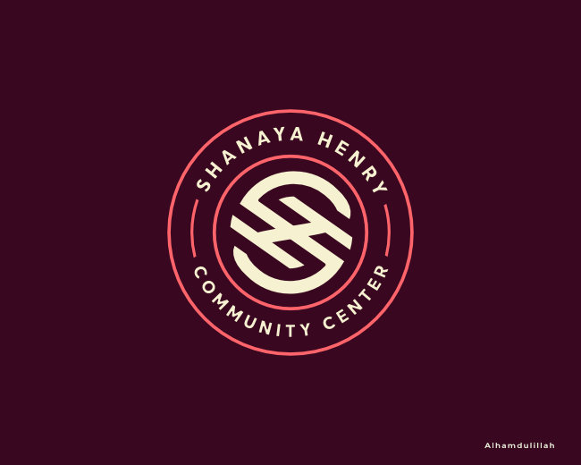 SH - Monogram Badge Logo