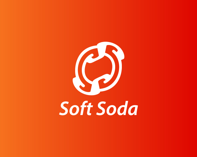 Abstract Letter SS Beverage Brand Logo Design