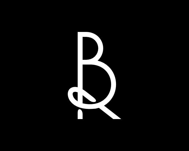 BR Or RB Letter Logo