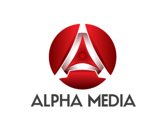 Alpha Media Logo