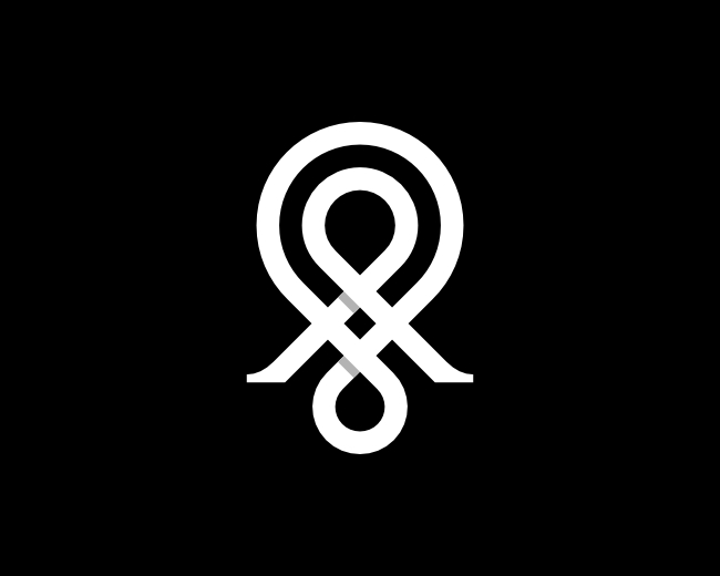 Letter A Knot Logo