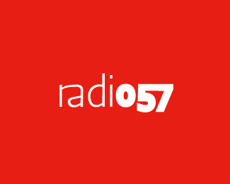 Radio 057 lettering