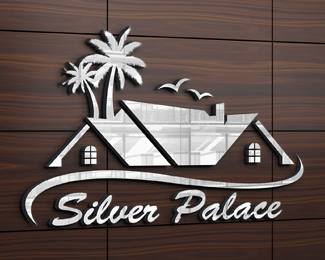 Logo Design for Silver Palace Resort
