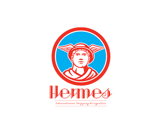Hermes International Shipping Logo