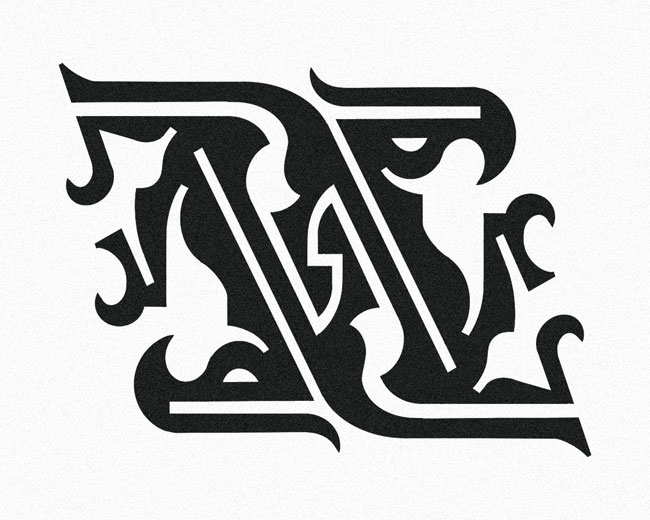 Ancient Lizard Dragon Symbol logomark design