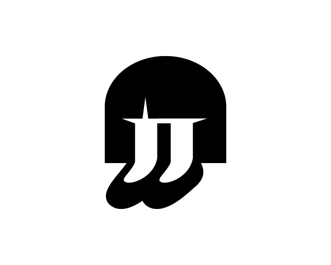 Legs And Hairstyle Square Logo