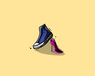 Shoes logo for bussiness