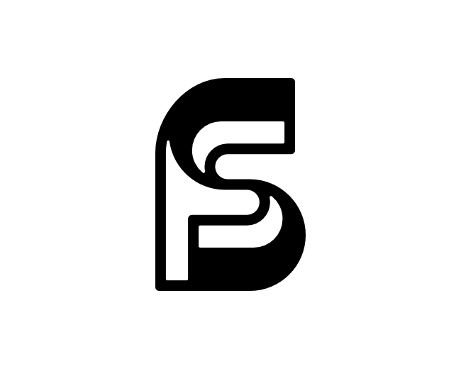 Letter SF FS Logo