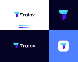 Tralov - Letter T Modern Logo - T Logo