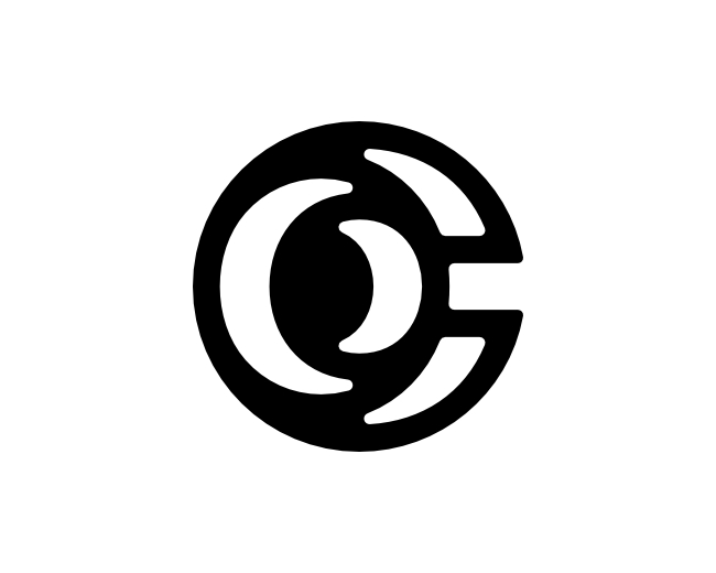 Letter CO Initial OC Monogram Logo