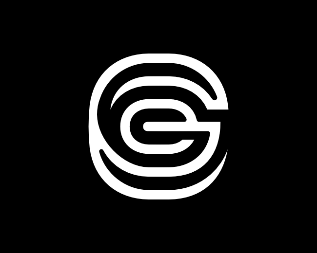 Letter GE EG Logo