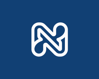 Stylish Letter N Logo