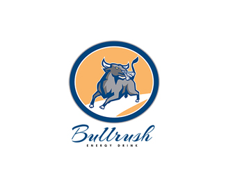 Bullrush Energy Drink Logo