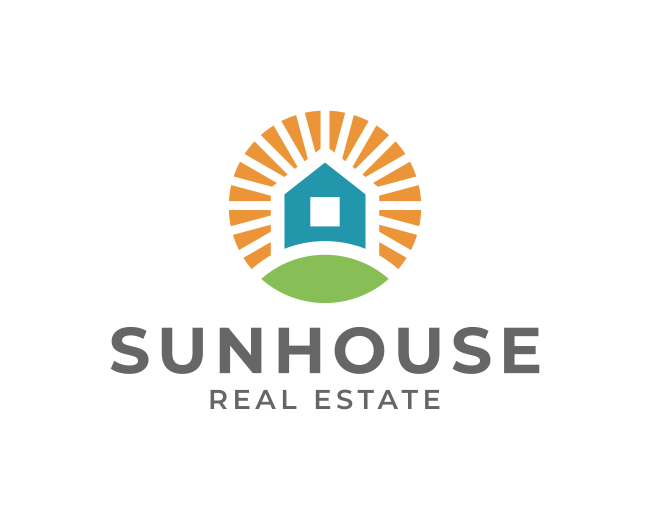 Sun House Logo Design