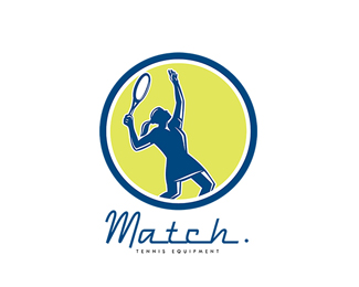 Match Tennis Equipment Logo