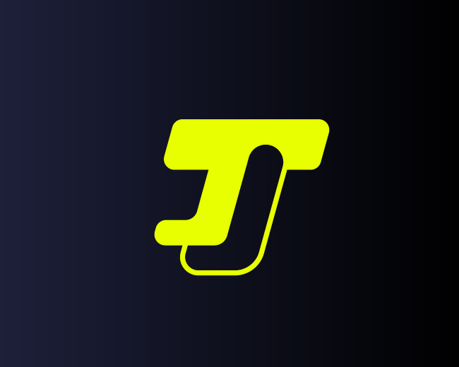 Elegant TJ Monogram Logo