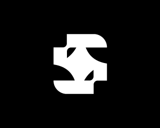 Geometric Letter S Logo