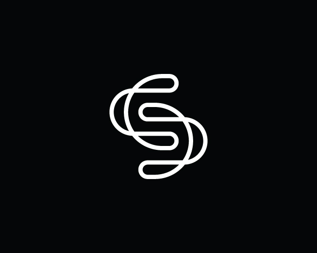 Line Letter S Logo