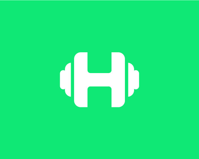 H Fitness Logo For sale