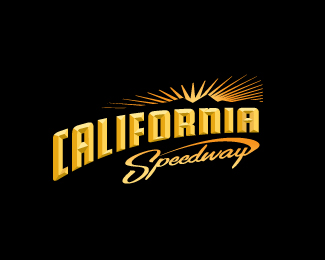 California Speedway logo