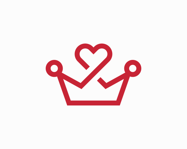 Heart Crown Logo