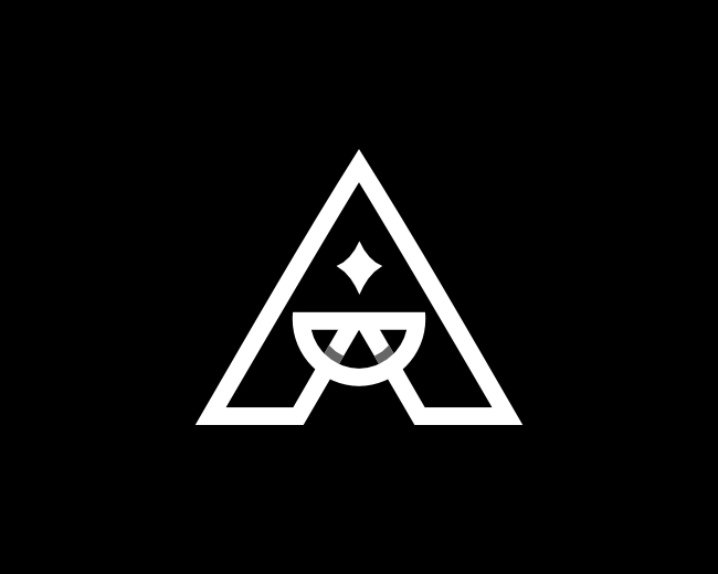 Minimalist A Letter Logo