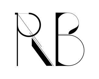 Initials RB Logo Design for Realtor