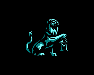 Lion lantern logo