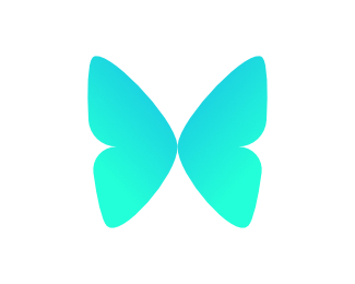 Modern Butterfly Logo Design