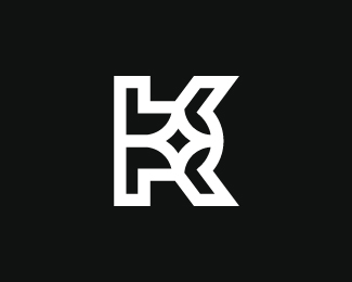 Letter K Star Logo