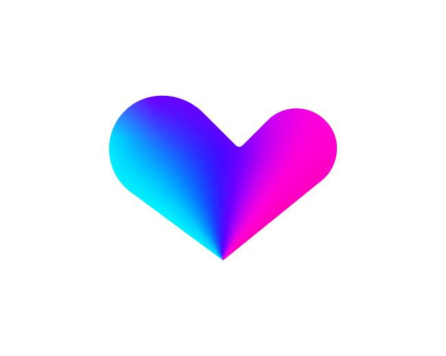 Gradient Heart Logo