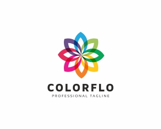 Color Flower Logo