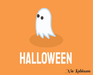 Halloween Ghost Logos