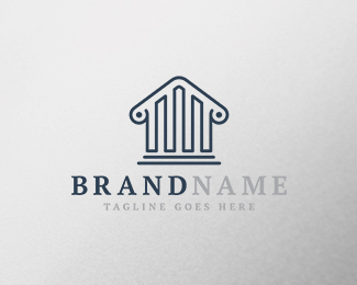 Law Consultant Logo Template