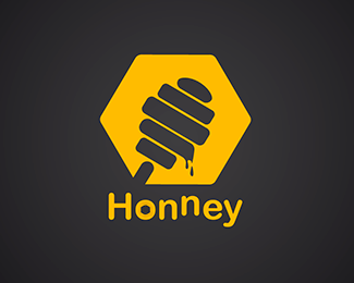 Honney logo design